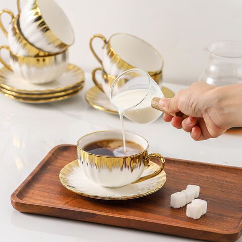 Coffee tea sets ceramic expresso coffee mug european coffee cup saucer set  latte cappuccino cups mugs