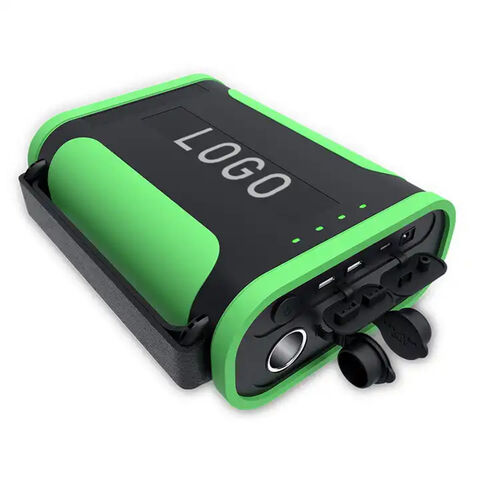 100,000mAh Solar Power Bank with - 4 Types Charging Cable External  Emergency Battery