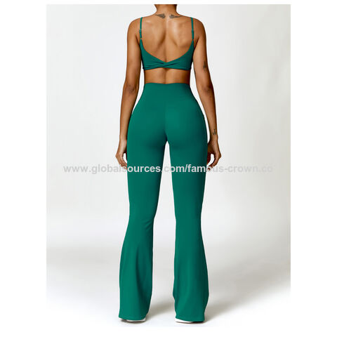 Buy Wholesale China Wholesale Emerald Green Yoga Set, Yoga Wear, Active  Wear, Gym Wear, Running Wear, Sport Wear, Yoga Suits, Women Active Wear &  Yoga Wear at USD 8.6