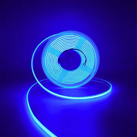 Buy Wholesale China Wholesale Ce Rohs Led Tape Light 8mm Dimmable 12v 24v  Blue Color Smart Flexible Cob Led Strip Light For Tv & Blue Flexible Led  Strips at USD 0.73