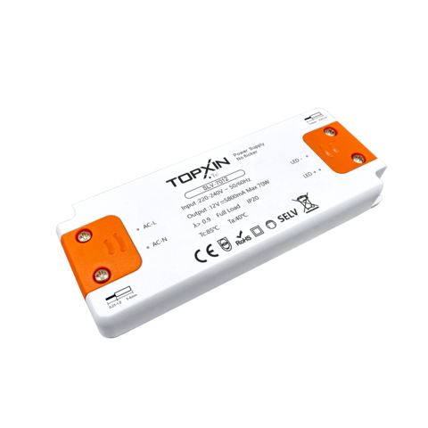 Buy Wholesale China 12v 70w Compact Cv Led Driver Power Supply Ac To Dc  Flicker Free Isolation High Pf 24v 12w 20w 30w 50w Wholesale Oem Odm Cheap  & Power Supply at