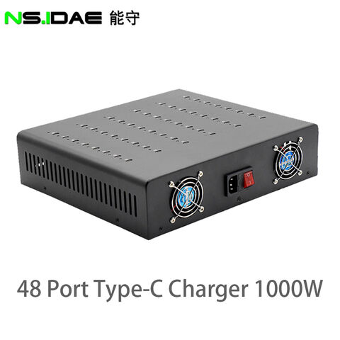 16-Port Industrial USB-C PD Charging Station - 600W