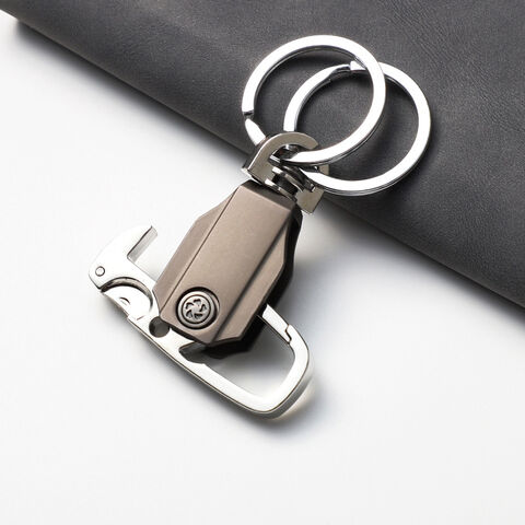 Custom High Quality Promotional Gift Outdoor Sneakers Titanium Alloy Metal  Keychain Carabiner Keyring Key Ring - China Titanium Keychain and Titanium  Key Chain price