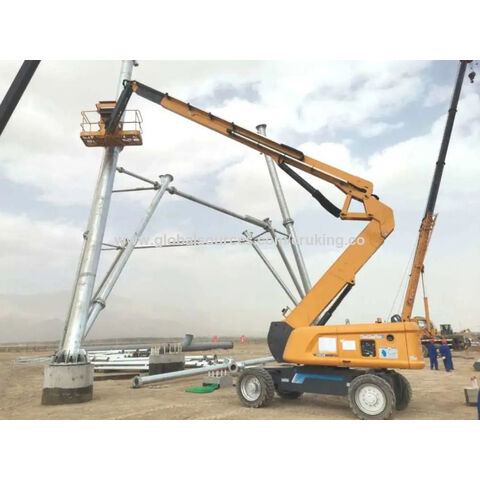 منصة العمل الجوية LT28JG4 بارتفاع عمل 30 مترًا وقدرة رفع 460 كجم. مثالية للصيانة الصناعية وأعمال البناء. for sale at factory direct price