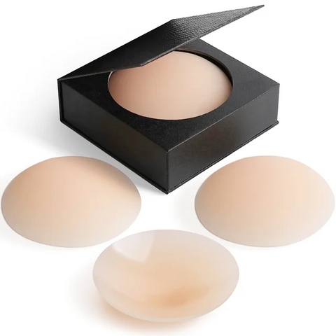 Reusable Waterproof Pasties Invisible Seamless Soft Self Adhesive Silicone  Nipple Cover Bra Pad - Pasties Women Nipple