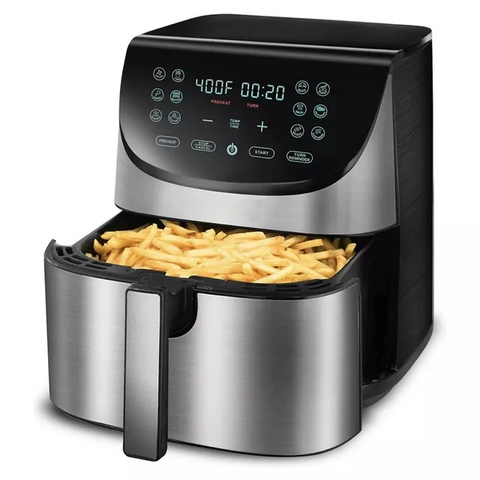 Custom AF-502D 1360W Power power-off protection when taking out the pot  digital air fryer Suppliers, Company - Cixi Suoyi Intelligent Technology  Co., Ltd