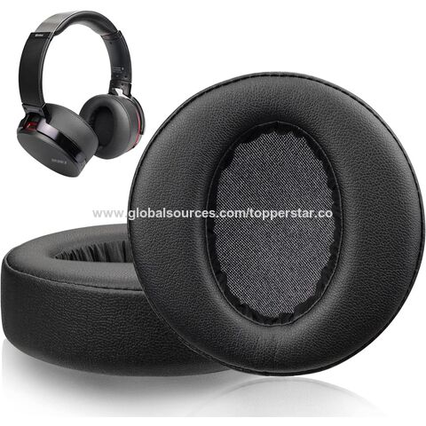 وسائد أذن احترافية بديلة لسماعات الرأس سوني MDR-XB950 XB950BT XB950B1 XB950N1 XB950AP - ملحقات سماعات الرأس فوق الأذن