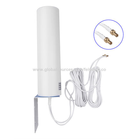 G-PLUG Cable Antena TV 10m con Adaptador de Enchufe – Cable