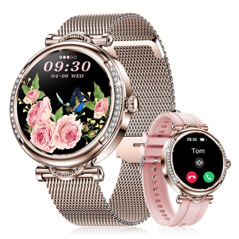Factory New Lady Smart Watch Phone Inch Ips Round Cf32 Full