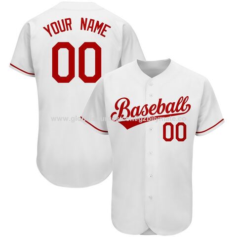 Buy Wholesale China Wholesale Custom Printing Baseball Plain Shirts ...
