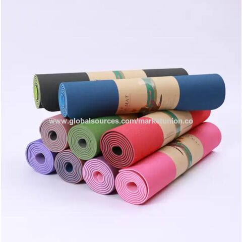 6mm TPE Yogamatte für Zuhause, Pilates, Eco, Rutschfest, Gymnastikmatte, Yoga-Zubehör for sale at factory direct price