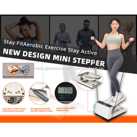 Buy Wholesale China Wholesale Mini Stepper For Exercise Step Fitness Machine  For Home Office Workout Aerobic Fitness Stair Stepper Climber Bike & Exercise  Steppers at USD 31.5