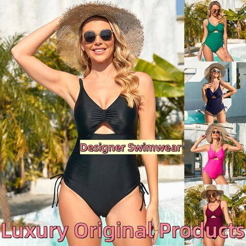Women's Bathing Suits One-Piece Fashion Sexy Bikini with Chest Pad Split  Print Bikini Swimsuit with Underpants Opening (Size : Small) : :  Clothing, Shoes & Accessories