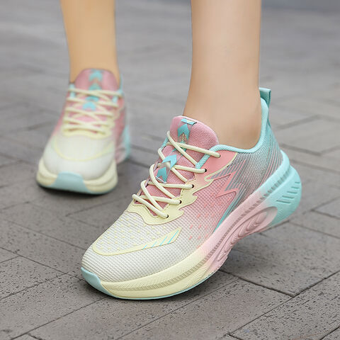 Zapatillas Deportivas Antiolor para Mujer: Calzado Ligero y Transpirable para Correr con Agarre Mejorado para Deportes al Aire Libre for sale at factory direct price