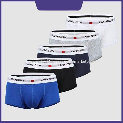 Wholesale High quality cotton factory price printing brand man men's sexy  briefs,men underwear,underpants 5pcs/