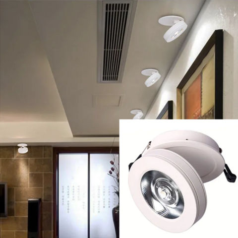 China Customized Frameless Adjustable Downlight Φ75mm Silver Reflector  Manufacturers, Suppliers, factory - Wholesale Price - E-Lite