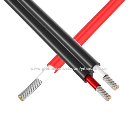 Pv Cable Twin Core 4mm2 Solar Cable Connecting Photovoltaic System
