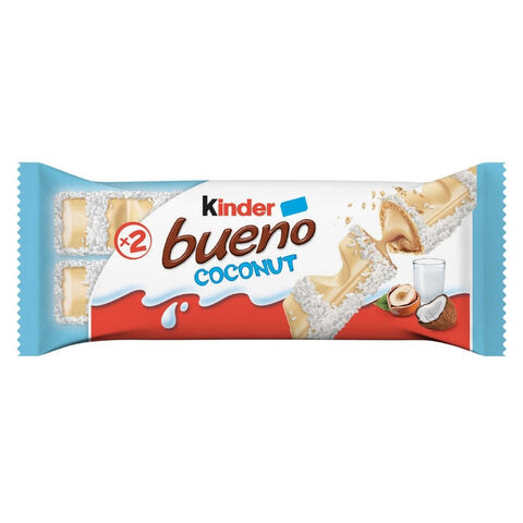 Kinder Bueno Coconut 39 g, CONFECTIONERY \ Kinder OFFER \ BRANDS \ Kinder  OFFER \ SWEETS \ Kinder