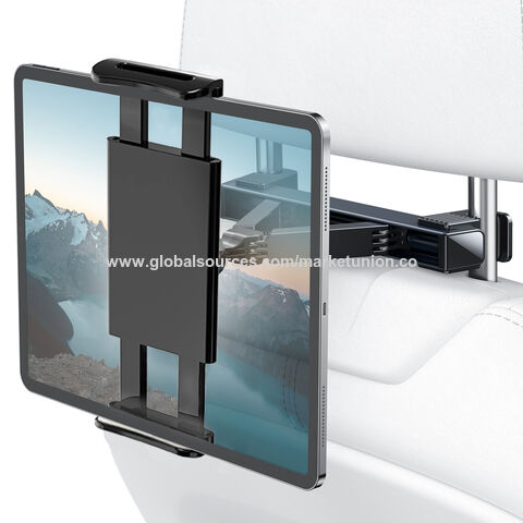 Soporte para Tablet de Reposacabezas de Coche, Soporte para Teléfono, Soporte Trasero para Asiento, Rotación de 360°, Clip Fuerte