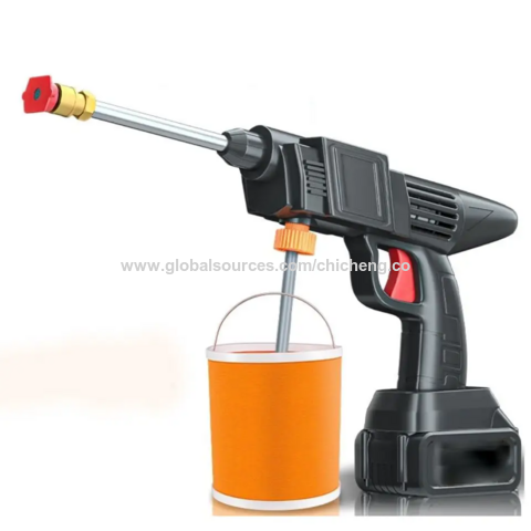 Go Cordless! 450W Portable Electric Pressure Washer – 26bar Power Spray Gun For Car, Bike, Patio