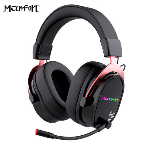 Casque sans fil Casque Bluetooth Over-ear avec LED, casque stéréo sans fil  et filaire pliable Micro Tf, fm pour téléphone portable, pc, cache-oreilles  doux et Li