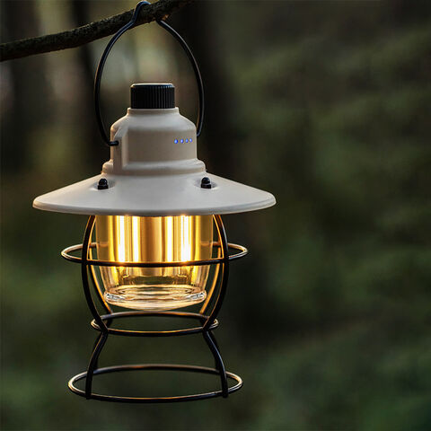 Lampe Solaire Camping LED Avec Power Bank Et Télécommande - 6 Modes