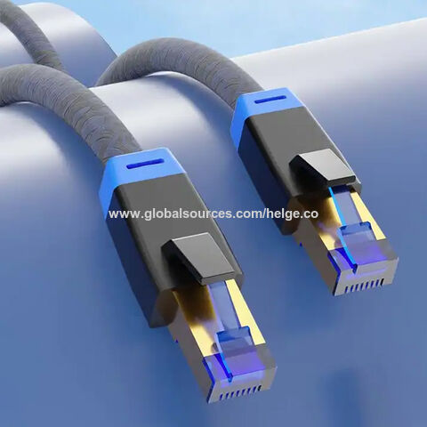 10m Network Cable CAT 8 Installation Cable blue by