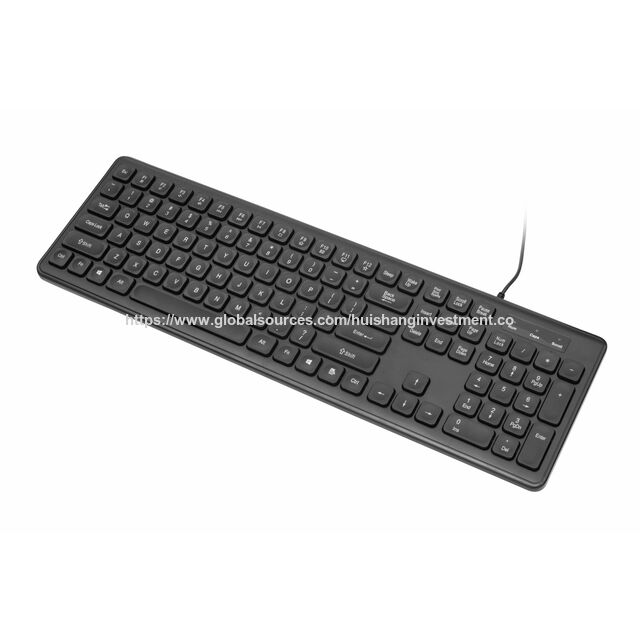 لوحة مفاتيح USB سلكية OEM مصنع K-339 للاستخدام المكتبي/المنزلي