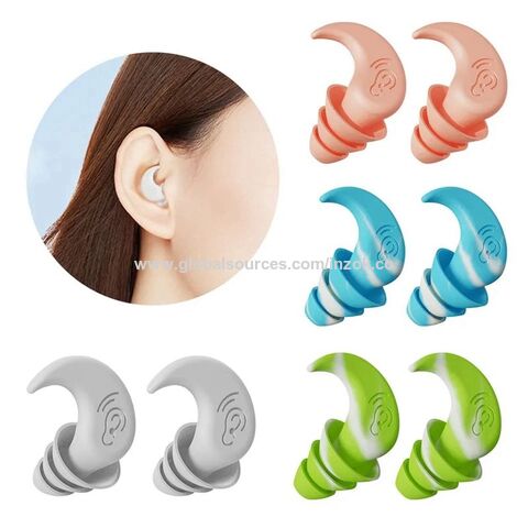 Bouchon Oreille Anti Bruit Soft Silicone Ear Plugs In Box Anti Noise Reusable Plugs For Sleep Work Study UK Loop Earplugs Canada - Foto 4