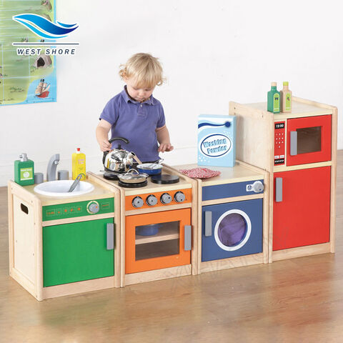 Play kitchen sets hot sale with washing machine