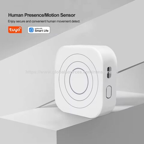 Sensor de radar de presença humana de onda milimétrica inteligente Tuya - Sensor de detecção de movimento sem fio BLE for sale at factory direct price