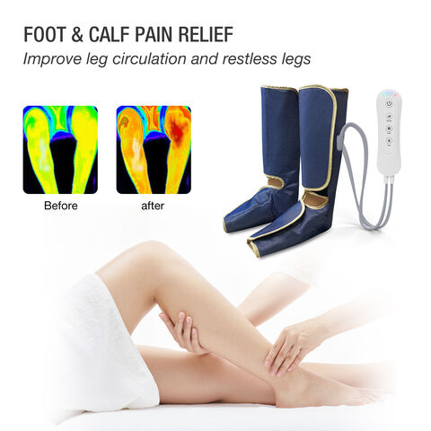 Buy Wholesale China Calf Foot Knee Leg Massager Boots With Heat