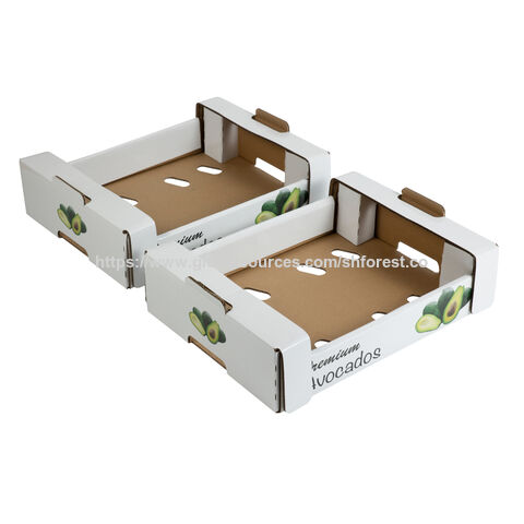Buy Wholesale China Factory Custom Design Logo Corrugated Fresh Farm ...