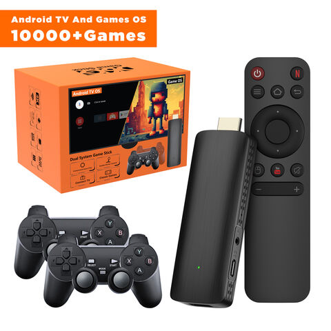جهاز Elebao D6G Android TV Allwinner H313 2+8GB Android 10 TV OS نظام ألعاب مزدوج جهاز Android TV للعرض على التلفزيون for sale at factory direct price
