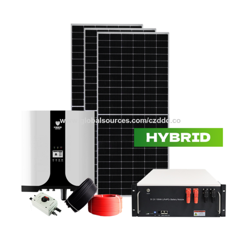 Powersourcing Solar Panel Systems 10kw Hybrid 8kw 5kw 3kw Solar System ...