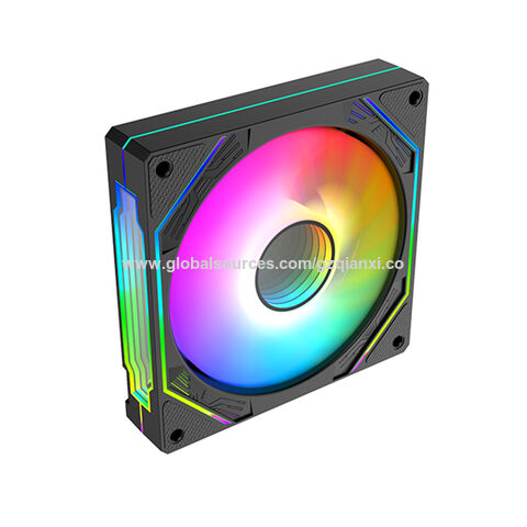 2024 Beliebter neuer Trend RGB Lüfter 120MM Computer Kühlung RGB Lüfter ARGB 4 PIN Molex Port RGB PC Lüfter mit Fernbedienung for sale at factory direct price