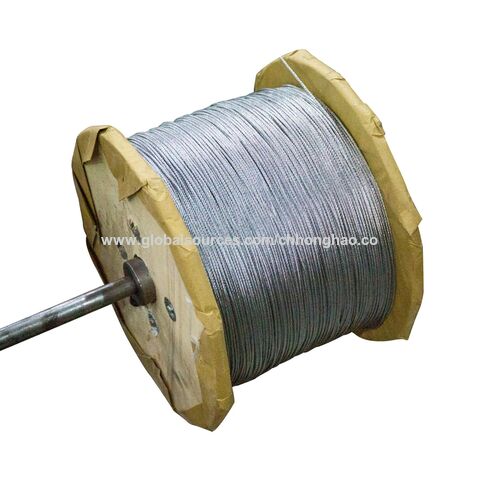 1x19 Galvanised Steel Wire Rope Reels