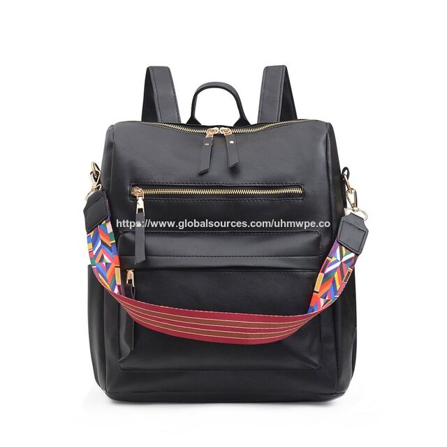 Großhandel Damen Freizeit Lederrucksack Studenten Schultaschen Große Rucksäcke Multifunktionale Reisetaschen for sale at factory direct price