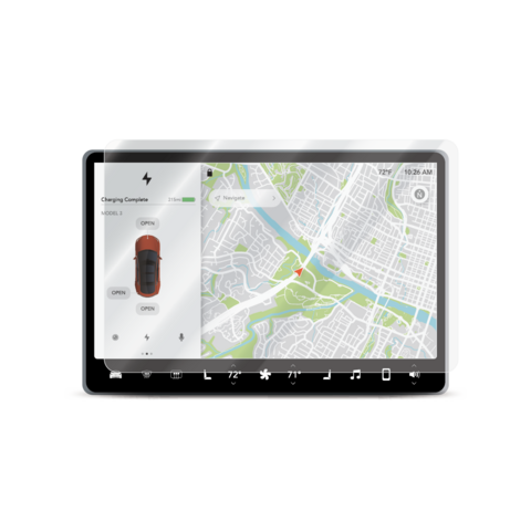 Protector de pantalla de vidrio flexible de alta dureza diseñado para Tesla Model 3 (2023), Tesla Model Y (2023/2024) Pantalla de tablero de 15 pulgadas for sale at factory direct price
