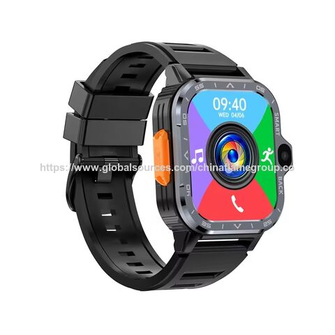 أجهزة يمكن ارتداؤها جديدة لعام 2024 ساعة ذكية 4G للبيع بالجملة للرجال والنساء AMOLED تعمل باللمس IP67 GPS مكالمات هاتفية ساعة ذكية ببطاقة SIM