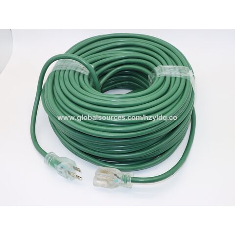 Usa Outdoor Heavy Duty Waterproof Extension Cord Awg10 With Indicator Light  200ft - Buy China Wholesale Power Cord $38.67