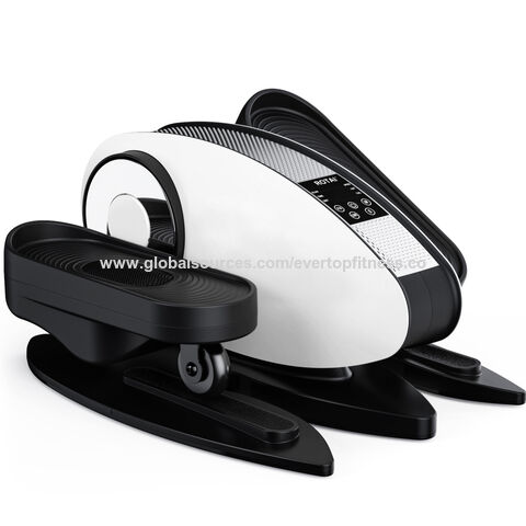 Mini máquinas elípticas compactas con rodillo de masaje para uso doméstico Ejercitador de pedal de bicicleta para adultos mayores