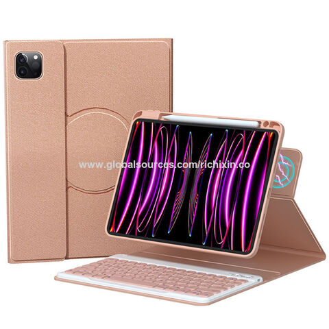 Clavier BT magnétique sans fil portable adapté pour iPad Air 4 5 10.9 pro11 12.9, avec clavier rétroéclairé for sale at factory direct price