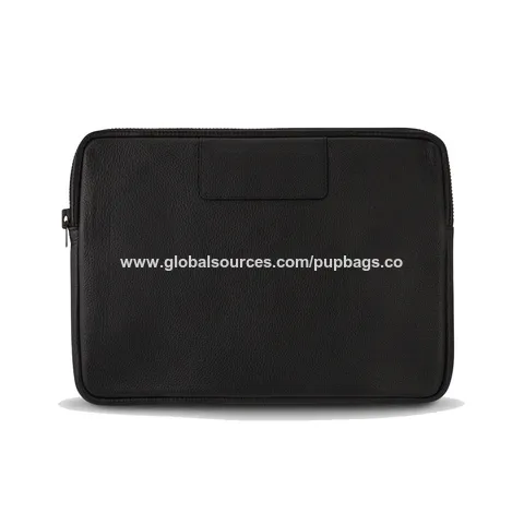 Funda de cuero granulado de lujo con logo personalizado al por mayor para portátiles de alta calidad de 13, 15 y 16 pulgadas Apple MacBook Pro for sale at factory direct price