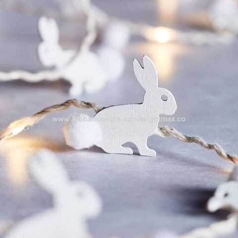 Buy China Wholesale 20 Led Micro Easter Fairy Lights Rabbits Warm White ...