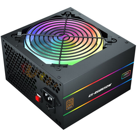 700wa Pc Power Supply Unit Gaming Quiet 120mm Rgb Fan 24pin 12v Atx Btc ...