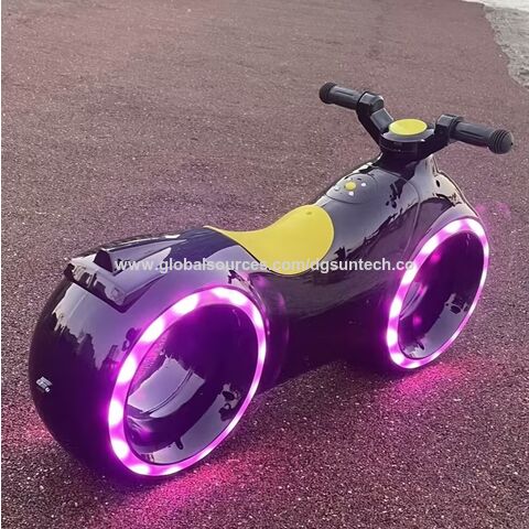 Cute Toy Electric Ride On Car Kids Two Wheels Scooters Children ...