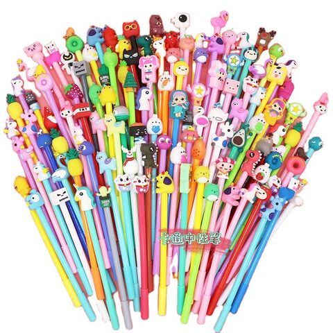 Stylo gel dinosaure mignon le plus vendu, stylo fantaisie style dinosaure ample pour fournitures scolaires pour étudiants enfants for sale at factory direct price