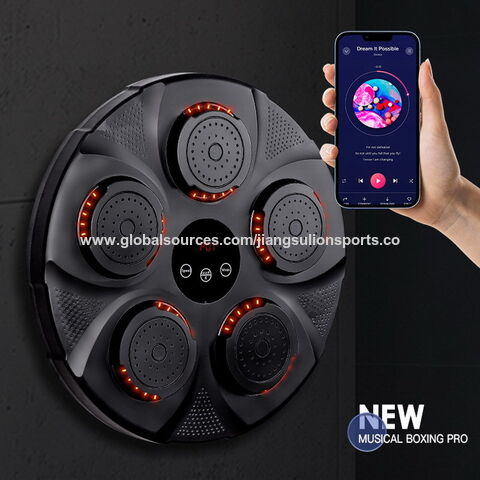 Heißer Verkauf Boxen Training Punching Equipment Wandmontierte Kick Punching Smart Boxing Target Workout Elektronische Musik Boxmaschine