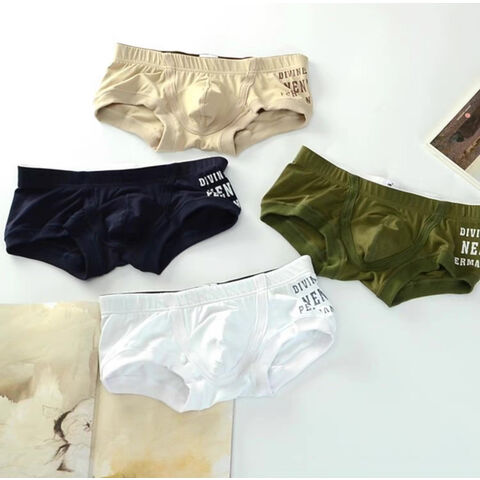 Pantalon Homme OEM en Coton, Design Sexy en U Convexe, Taille Basse, Tendance Personnalité Jeune, Pantalon d'Angle, Boxer Uni for sale at factory direct price